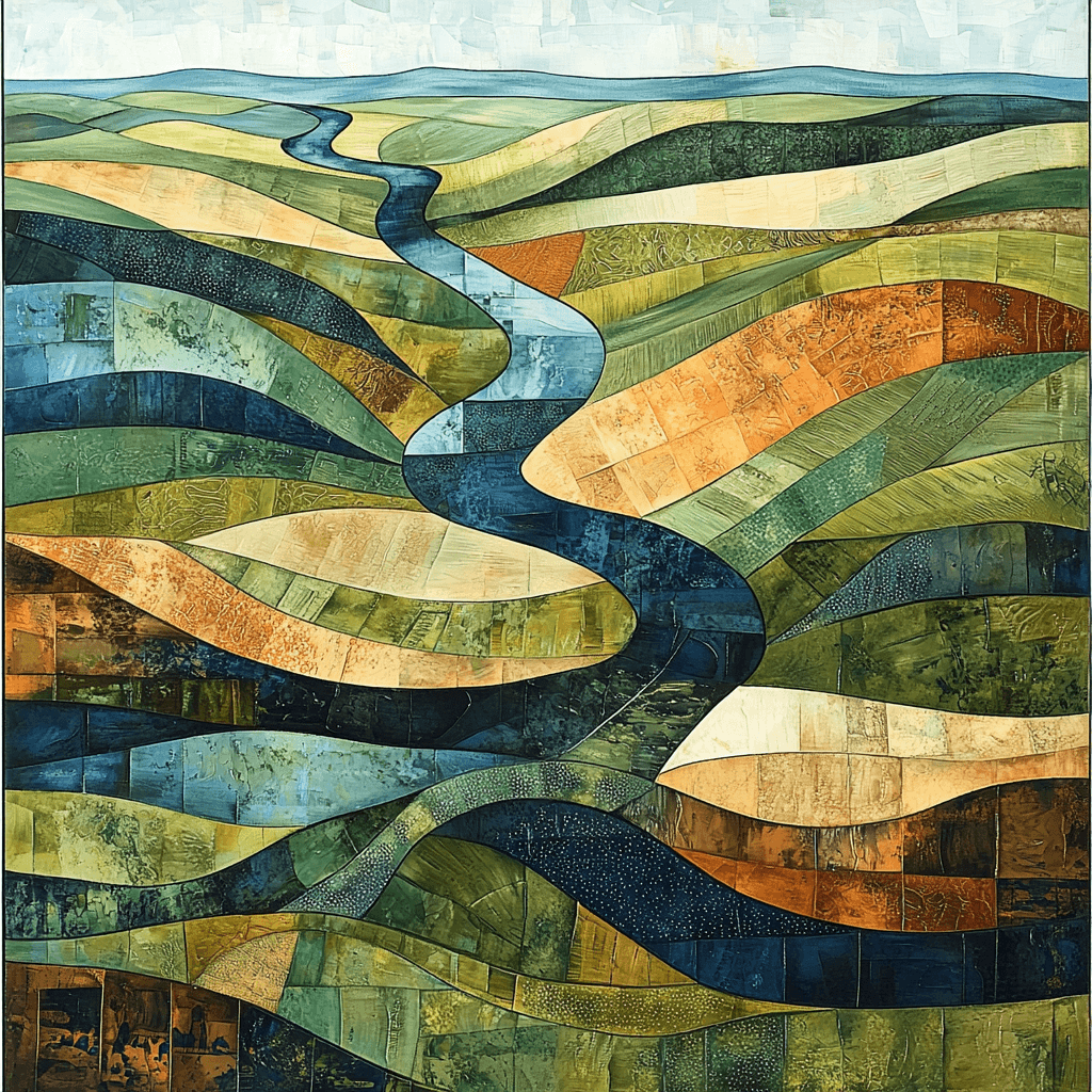 Aerial Photography Style Inspired Aerial Dreams Paint By Numbers Art