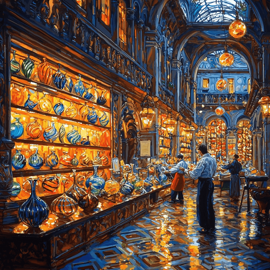 Murano Glass Museum - Venice Paint By Numbers Art
