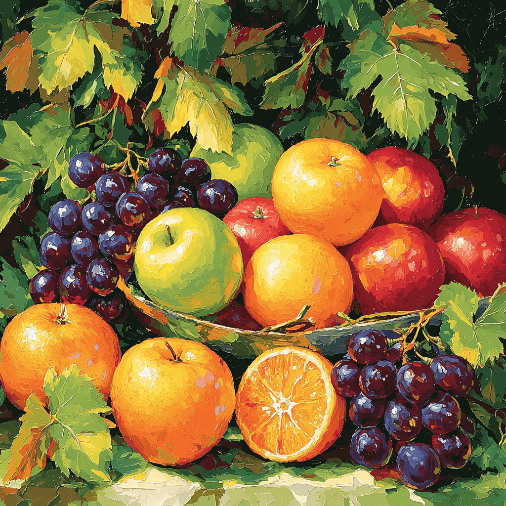 Paul Cézanne Inspired The Sweet Harvest Paint By Numbers Kits