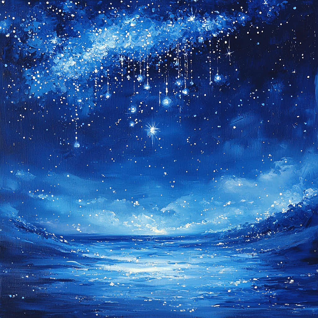 Wishes On A Star Numbered Painting Kits