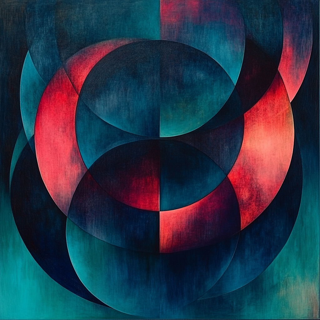 Kazimir Malevich Inspired Cosmic Symphony paint by numbers