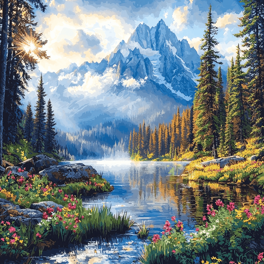 Cradle Mountain-Lake St Clair National Park Paint By Color