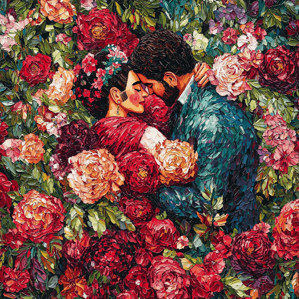 Frida Kahlo Inspired Timeless Love Paint By Numbers Kits