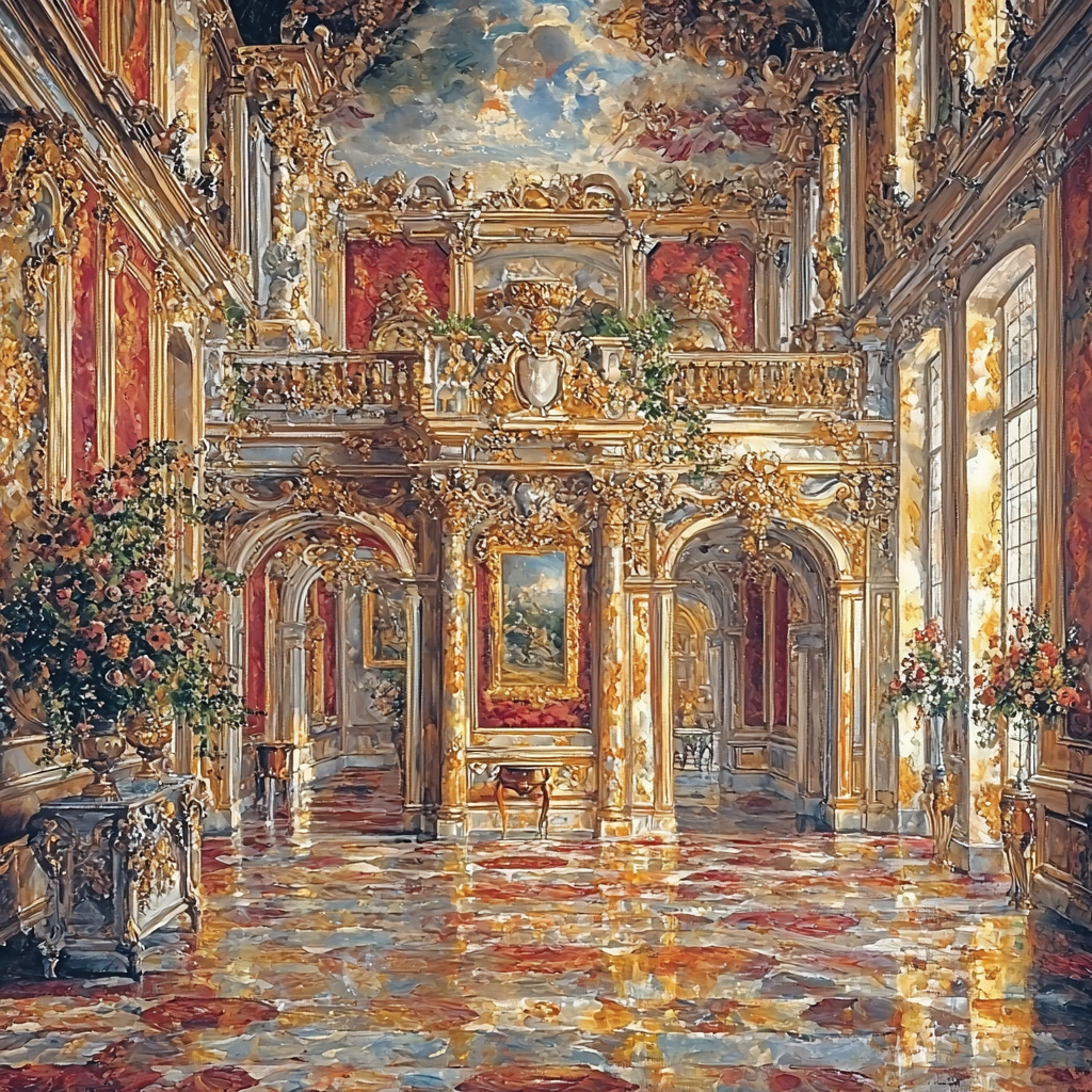 Peter Paul Rubens Inspired Opulent Baroque Splendor Painting By Numbers Kit