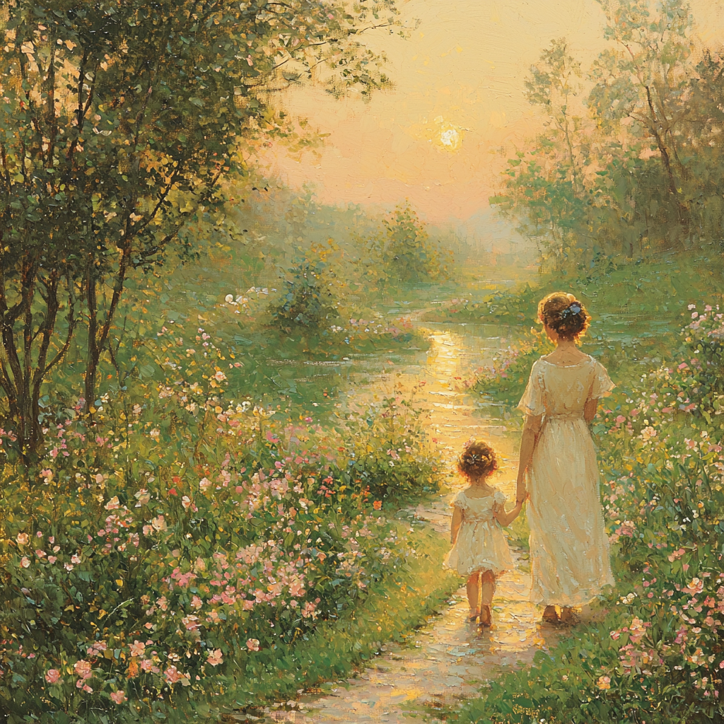 Morning Garden Harmony Paint By Numbers