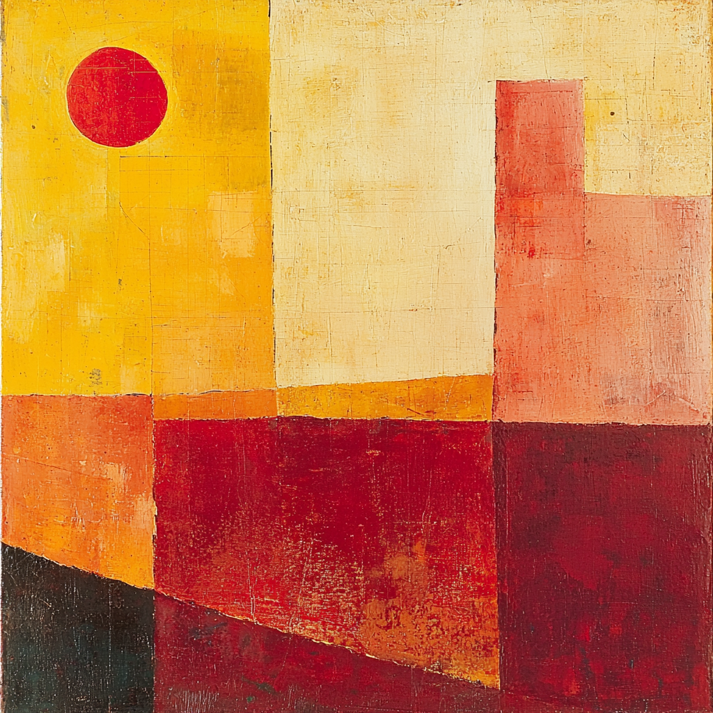 Paul Klee Inspired Balance Of Color And Form Paint By Color