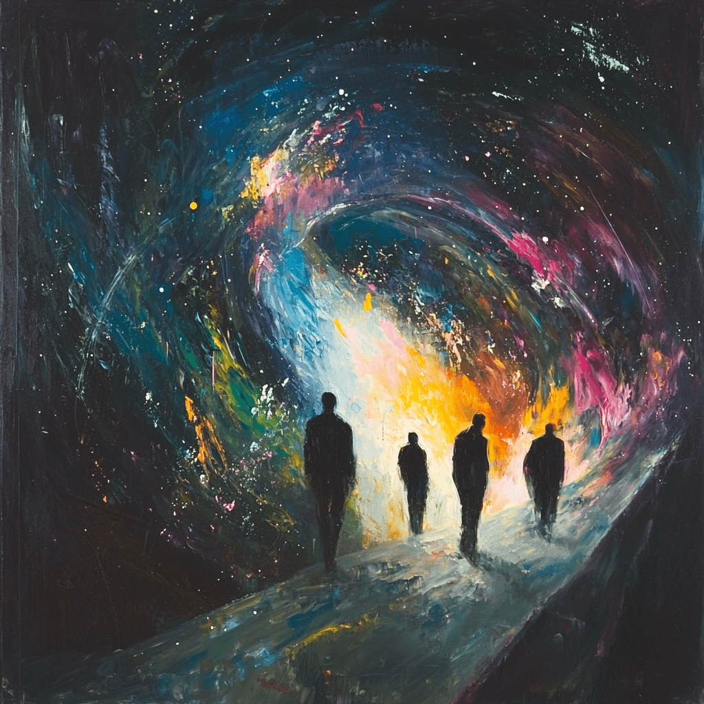 Francis Bacon Inspired Astronomical Views Painting By Numbers Kit
