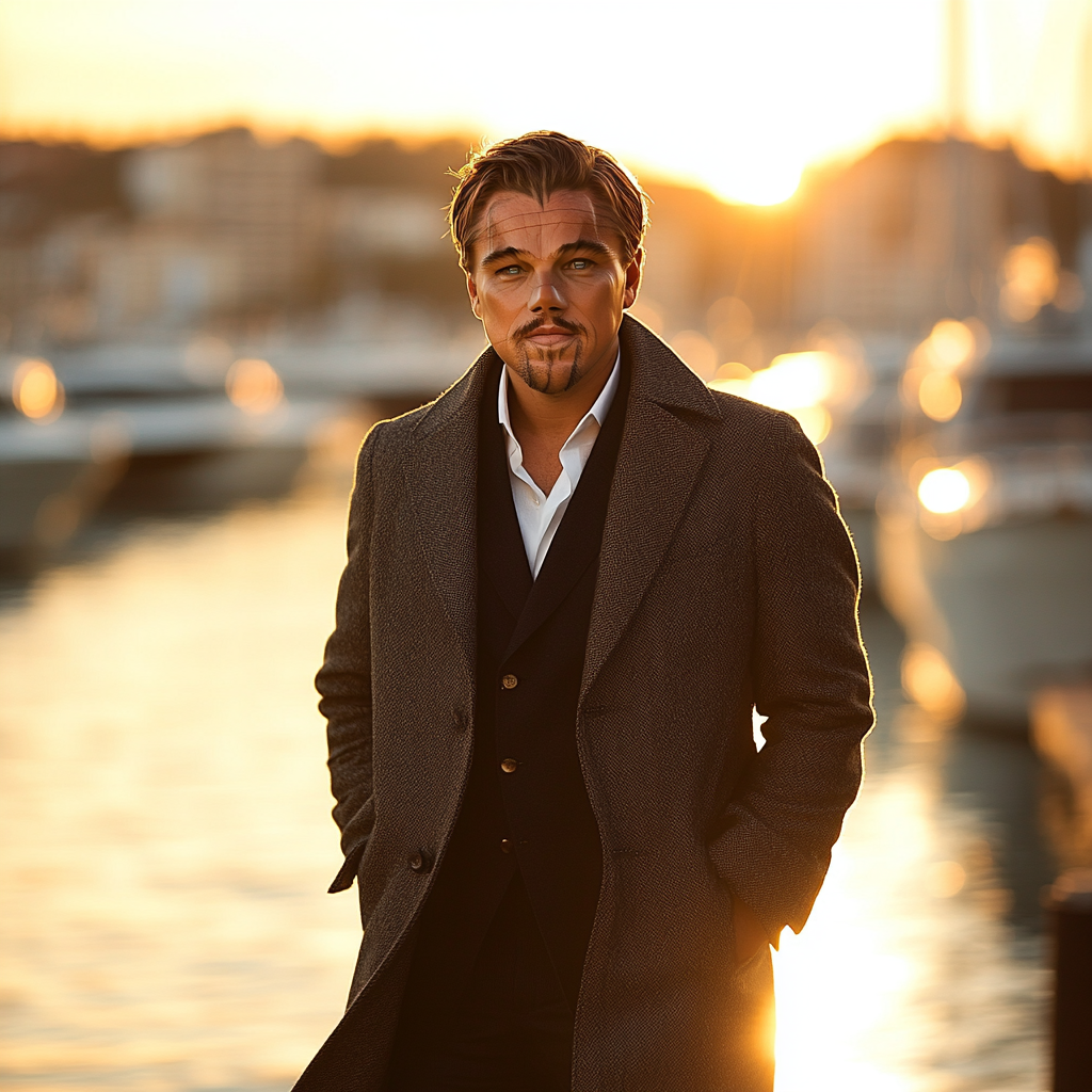 Leonardo DiCaprio Horizon Of Relentless Seas DIY paint by numbers