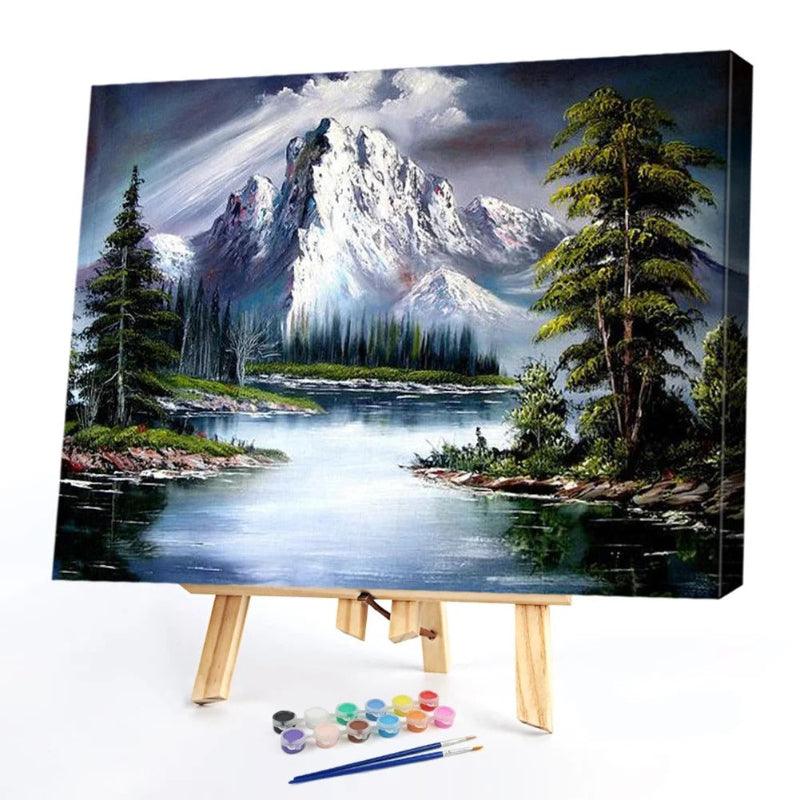 Landscape Paint By Numbers Acrylic Painting Kit – Artistry Rack