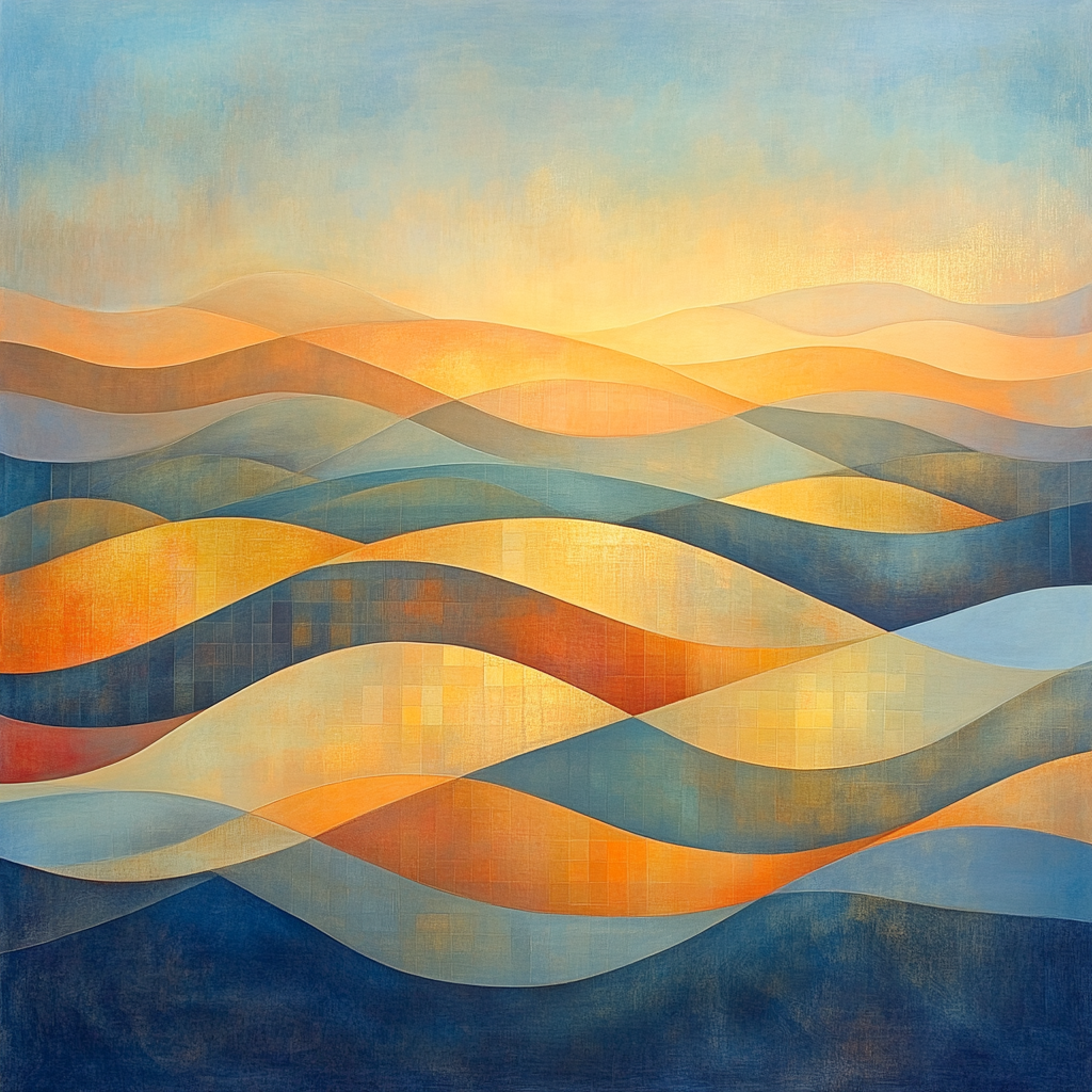 Paul Klee Inspired Celestial Dawn Paint by numbers kits