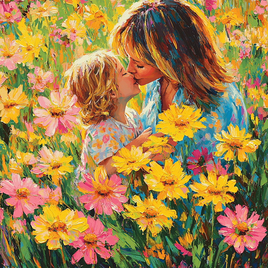 Spring's Gentle Kiss Painting By Numbers Kit