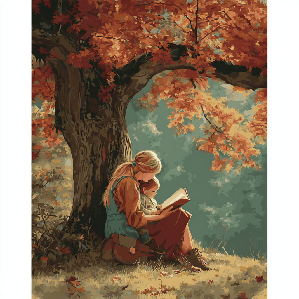 Tender Moments In Time DIY Paint By Numbers