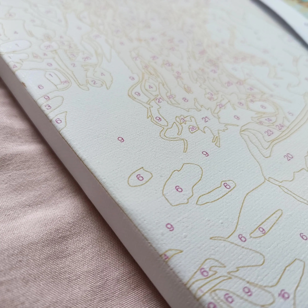 Custom paint | Paint by number kit | Paint kit adult | Diy | Gift for Her | for Him Gift for Loss of Loved One