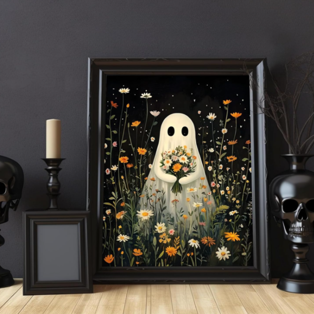 Hkejoi Flower Paint by Numbers Kit for Gift and Home Decor