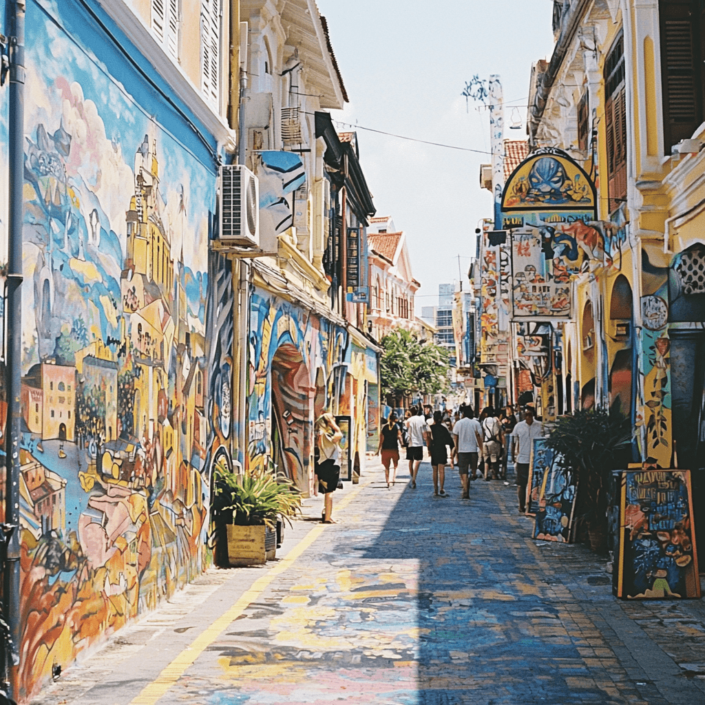 Penang Street Art - George Town Paint By Number