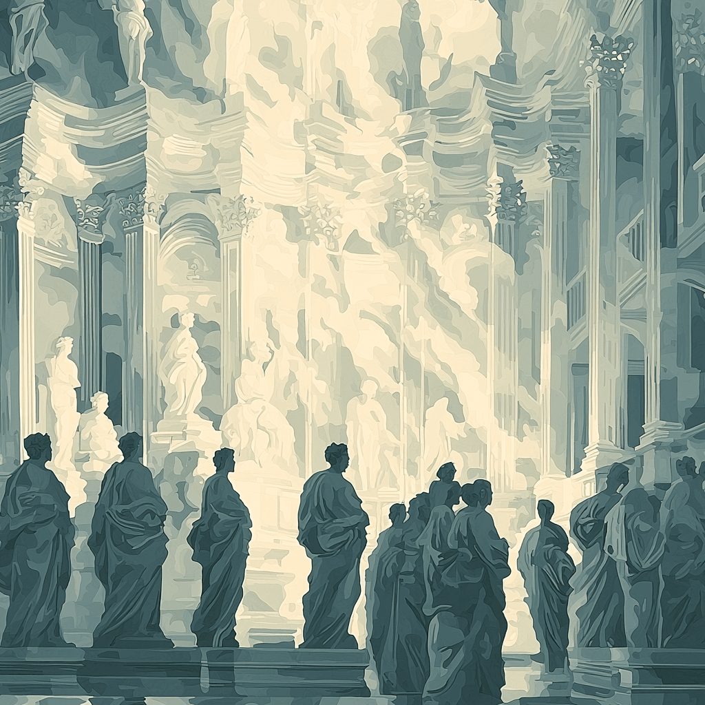 Michelangelo Inspired Sculpted By Light Paint By Numbers Art