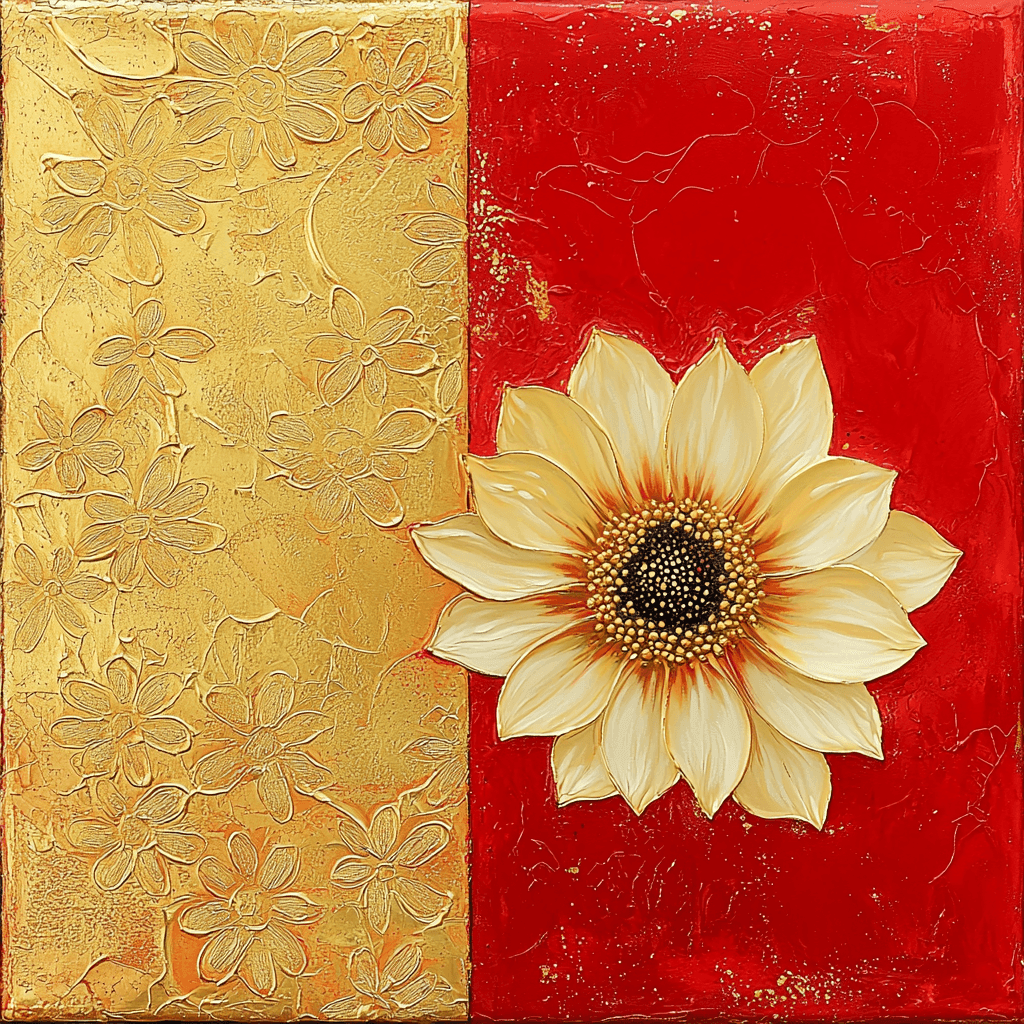 Gustav Klimt Inspired Blossoming Heritage Numbered Painting Kits