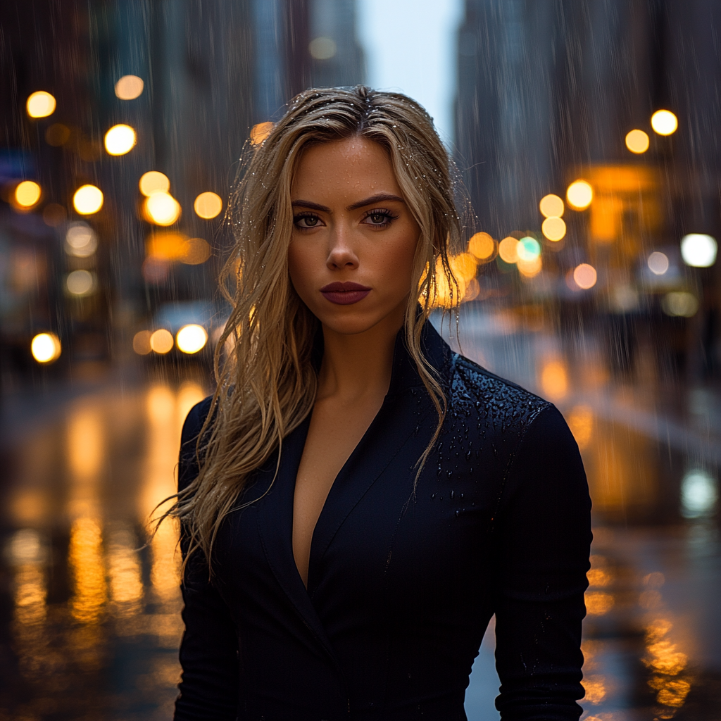 Scarlett Johansson: Quiet Shadow Of The Covert Operative Paint by numbers kits