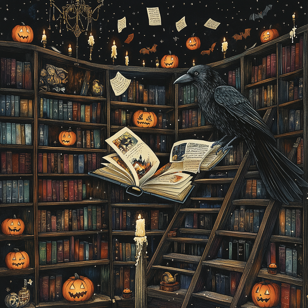 Library Of Cursed Storybooks Paint by numbers kits