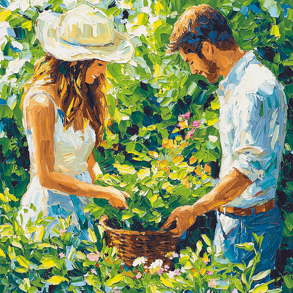 The Little Gardener Painting By Numbers Kit