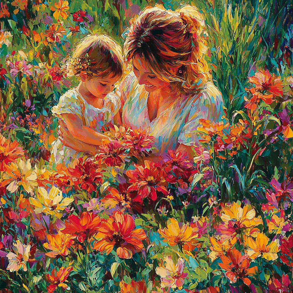 Bountiful Blossoms Paint By Numbers