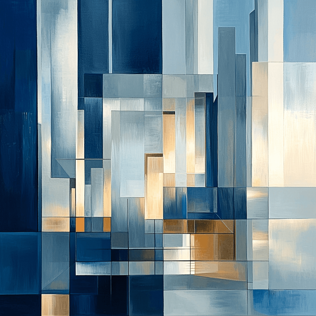 Le Corbusier Inspired Futuristic Technology Hub Painting By Numbers Kit