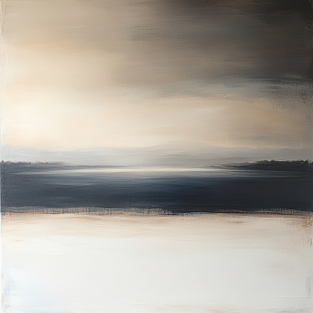 Mark Rothko Inspired Distant Horizon painting number kit