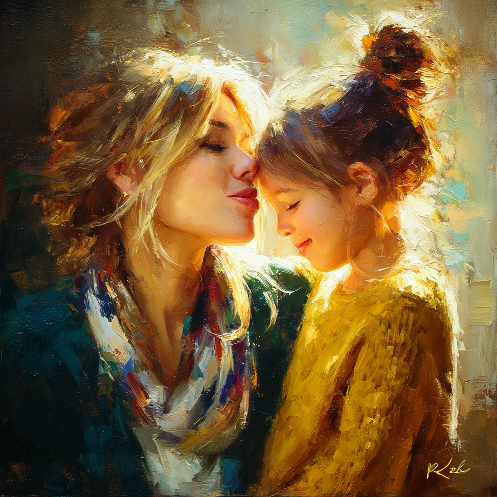 The Gentle Whisper Of Love Painting Number Kit