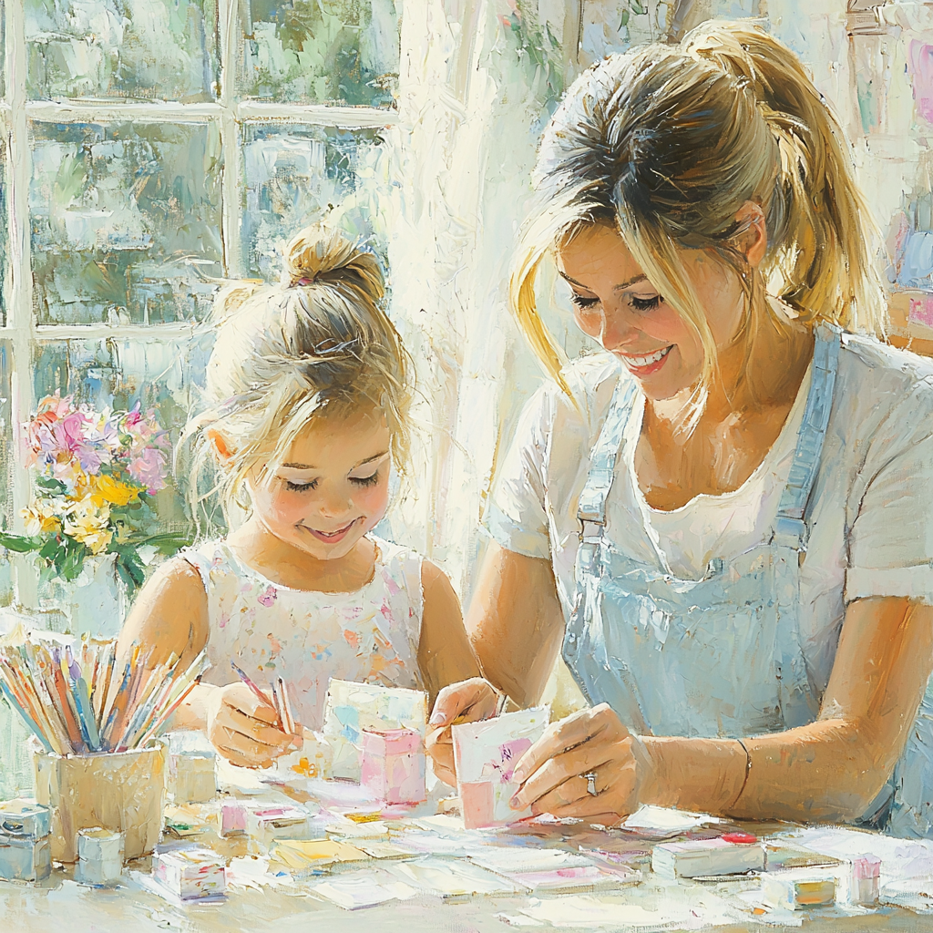 Hearts Of Gold Paint By Numbers Art