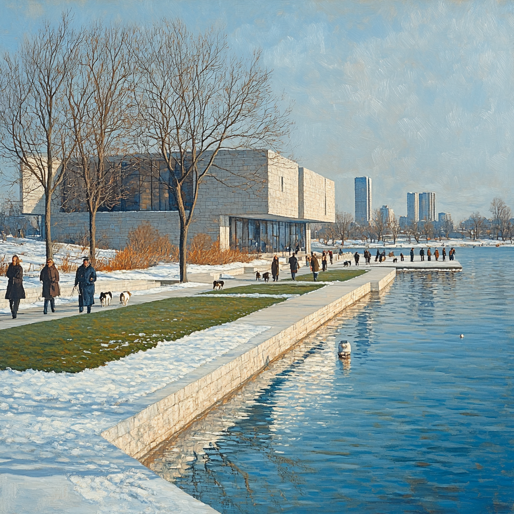 Suurstoffi Harbor Winter Zurich Switzerland paint by numbers