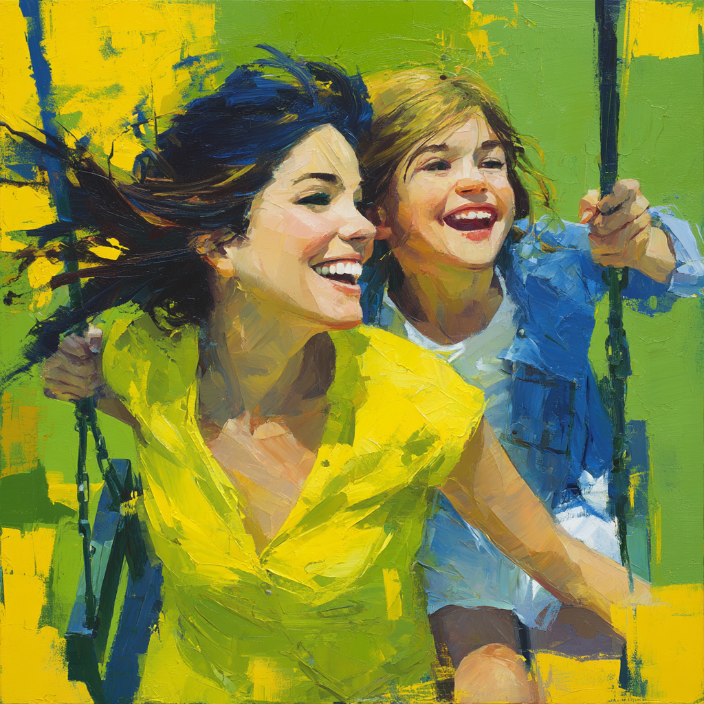 Love On A Swing Paint By Numbers