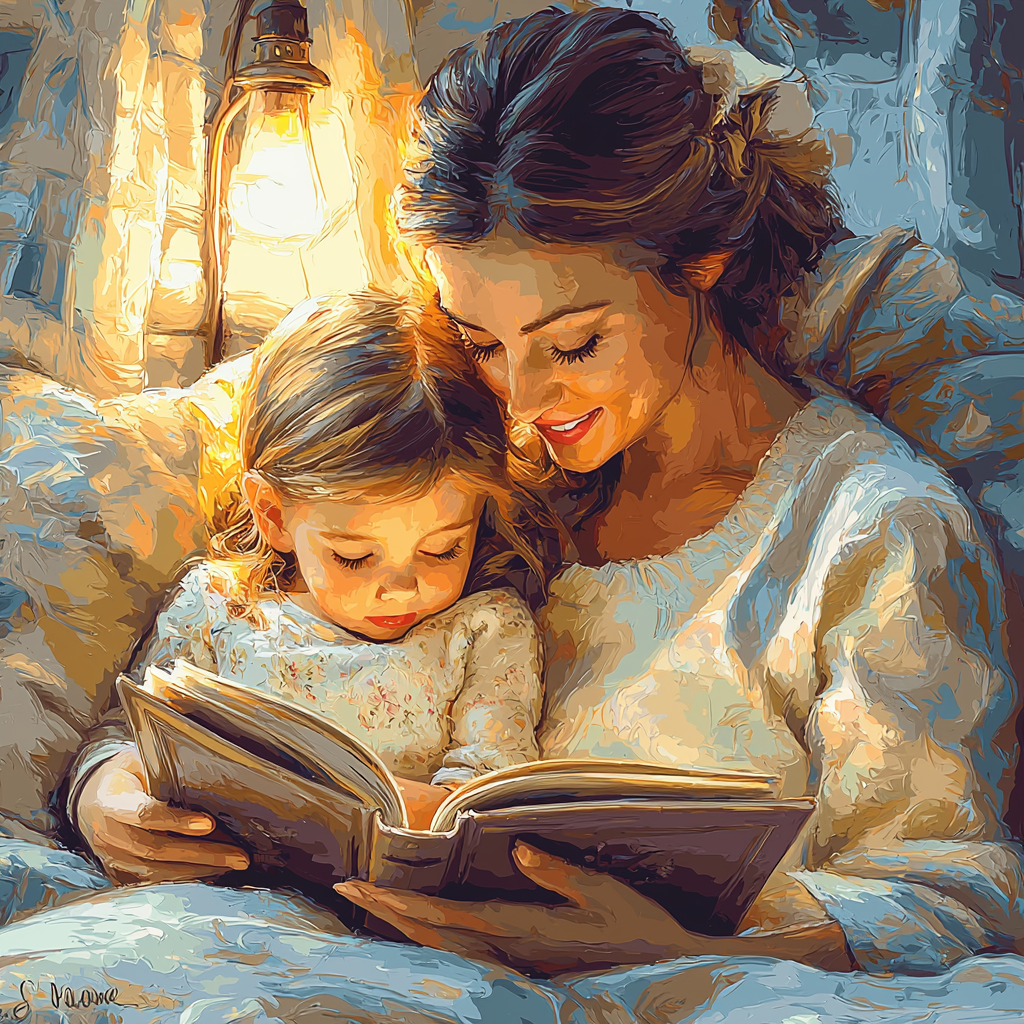 Cuddly Moments Number Painting