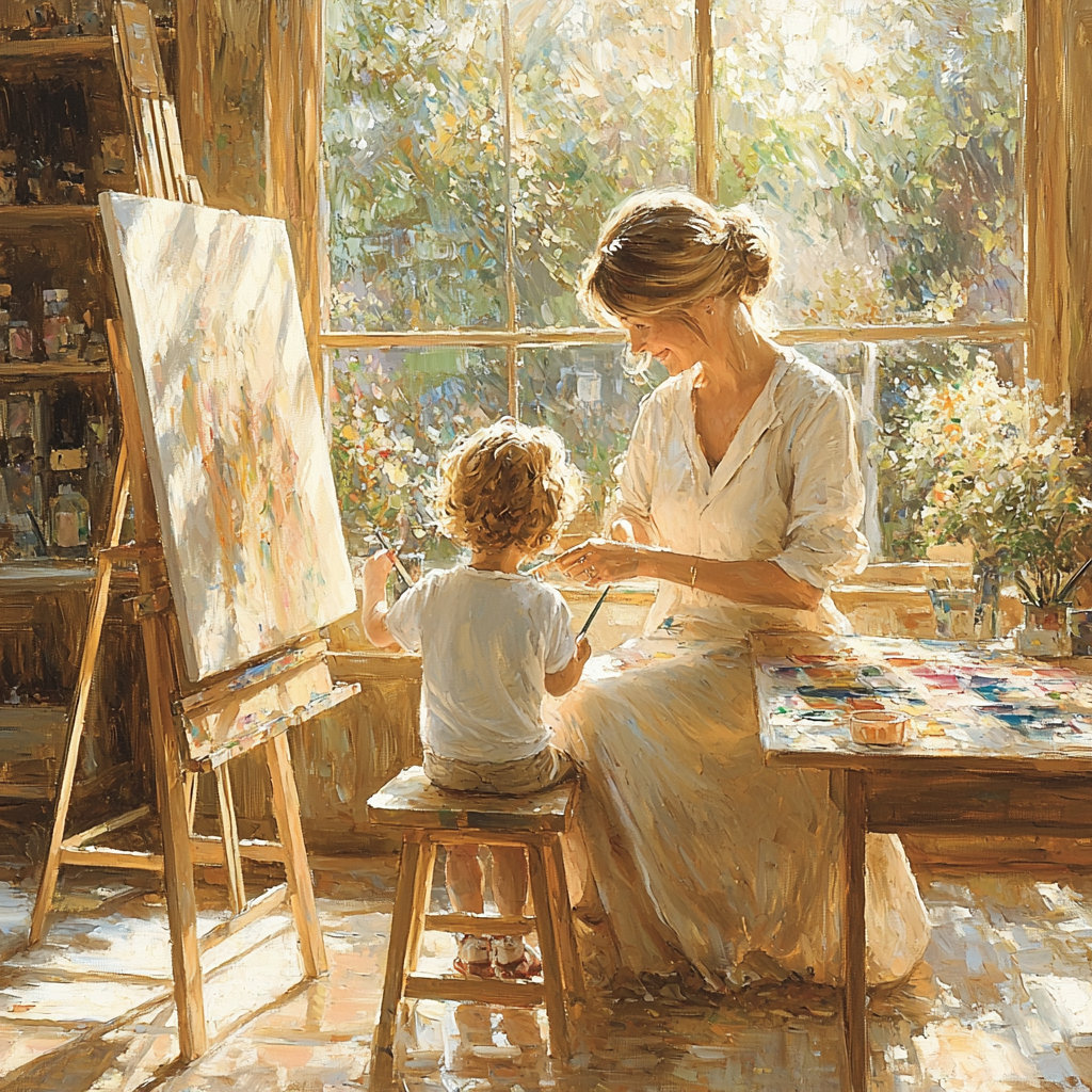 The Mother’s Gift DIY Paint By Numbers