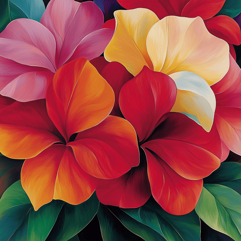 Georgia O’Keeffe Inspired Eternal Springs Paint By Numbers
