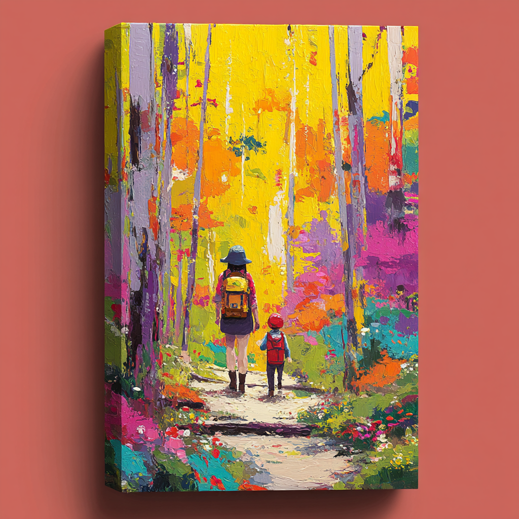 Love And Adventure Painting Number Kit