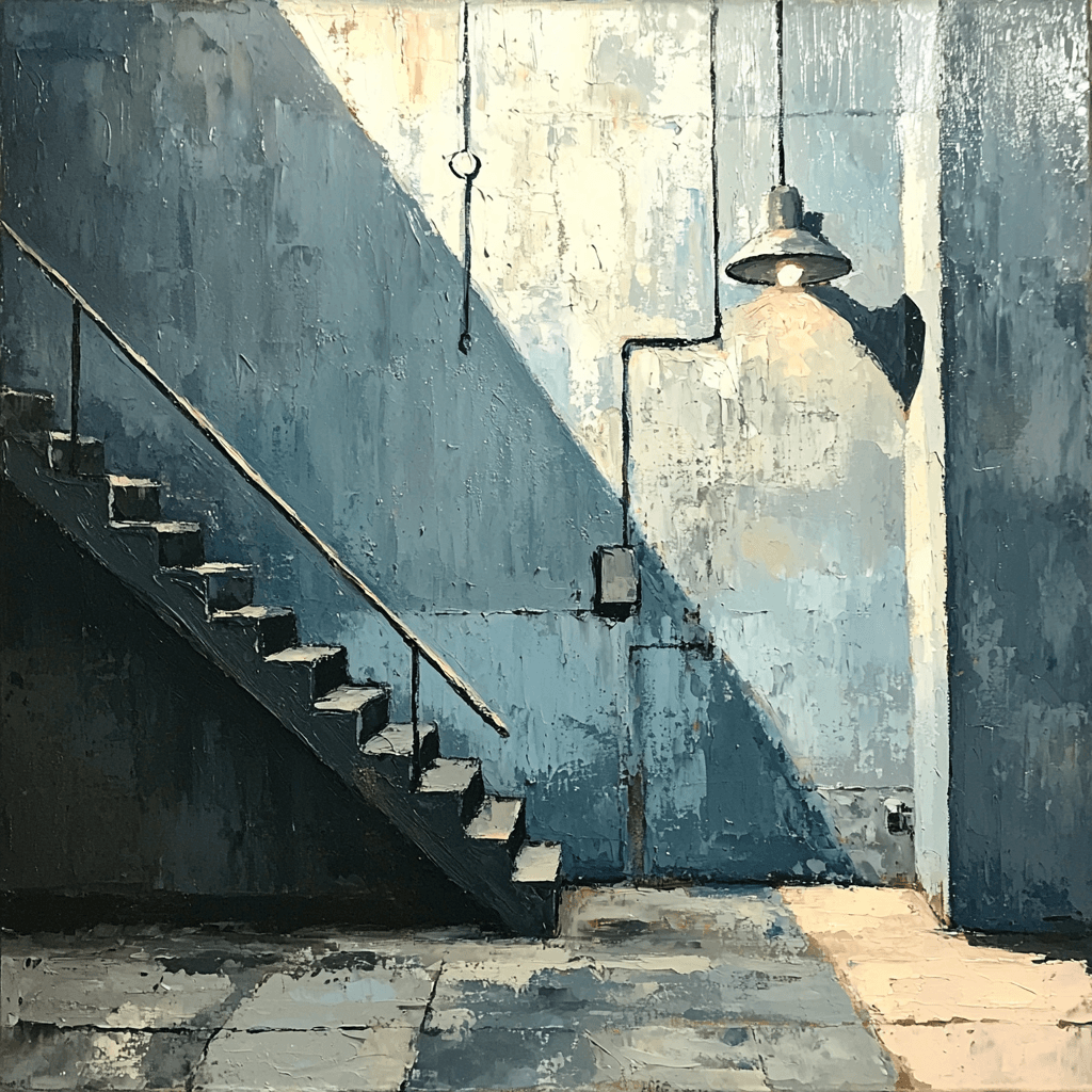 Edward Hopper Inspired Industrial Revolution Remix Numbered Painting Kits