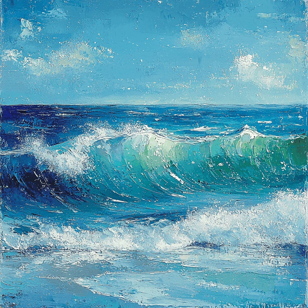 Michelangelo Inspired Eternal Echoes Of The Sea Painting By Numbers Kit