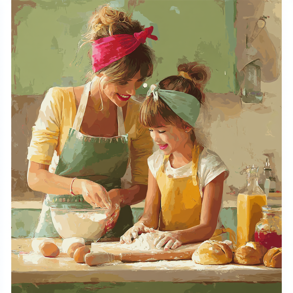 Moms Make The Best Memories DIY Paint By Numbers