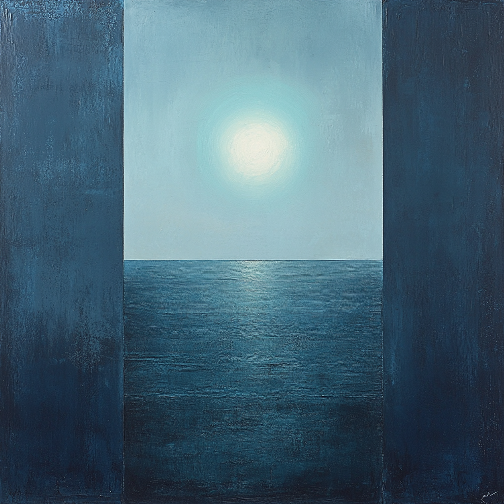 Mark Rothko Inspired Quiet Orbit Of Hues paint by number