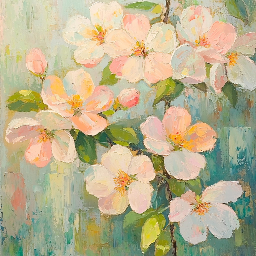 Edgar Degas Inspired The Poetry Of Petals Paint By Numbers