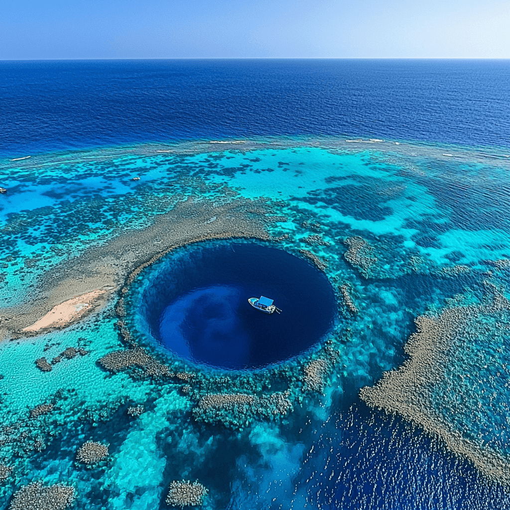 The Blue Hole Paint By Numbers Kits