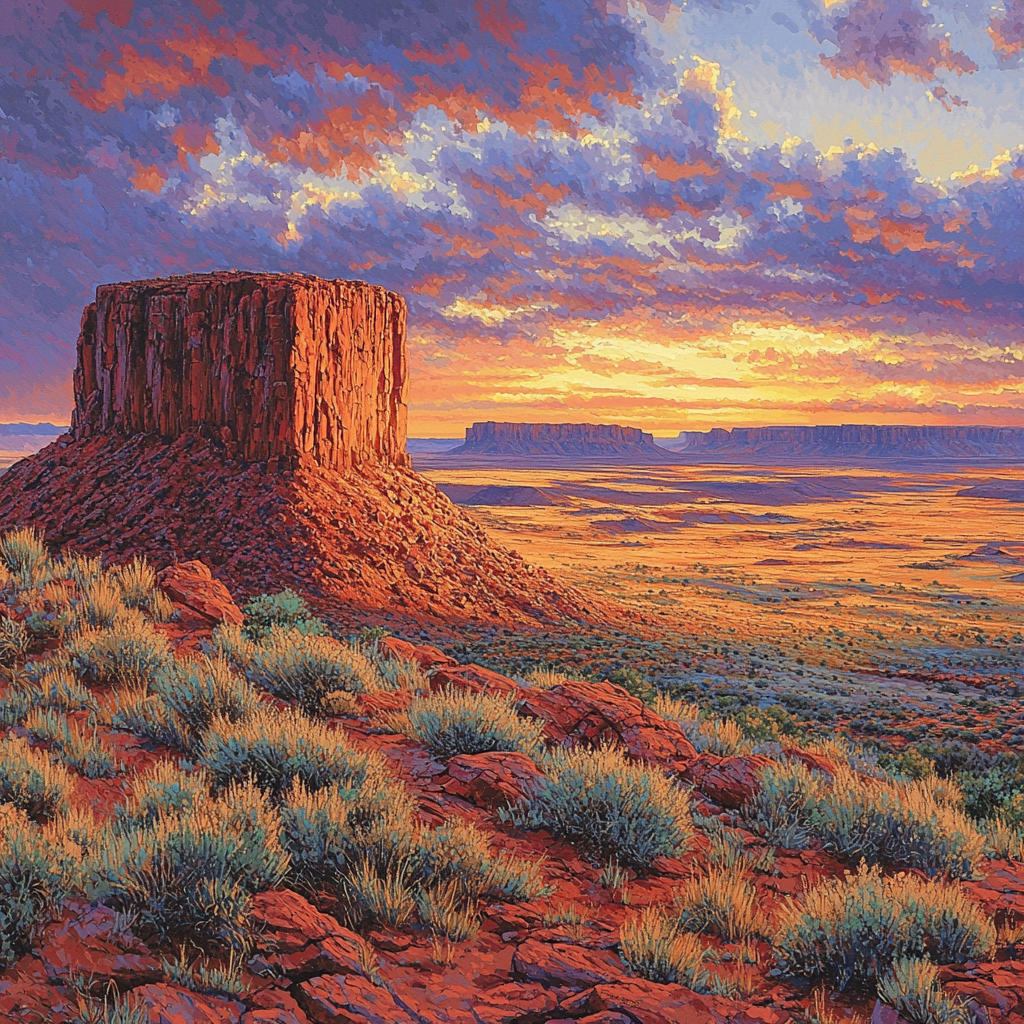 Uluru Ayers Rock Australia paint by number