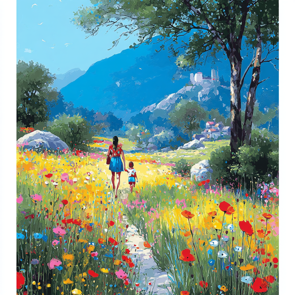 Nature's Gift Of Love Painting By Numbers Kit