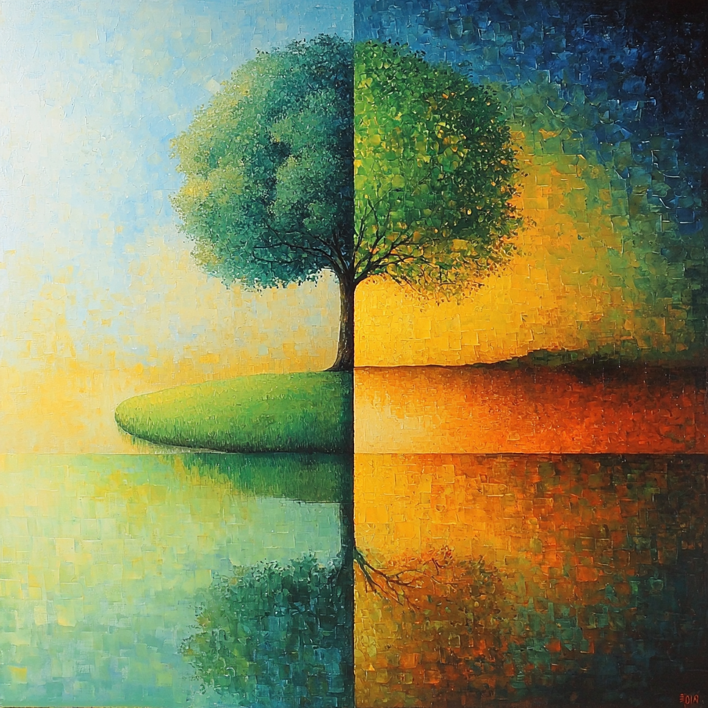 Nandalal Bose Inspired Songs Of The Seasons DIY Paint By Numbers