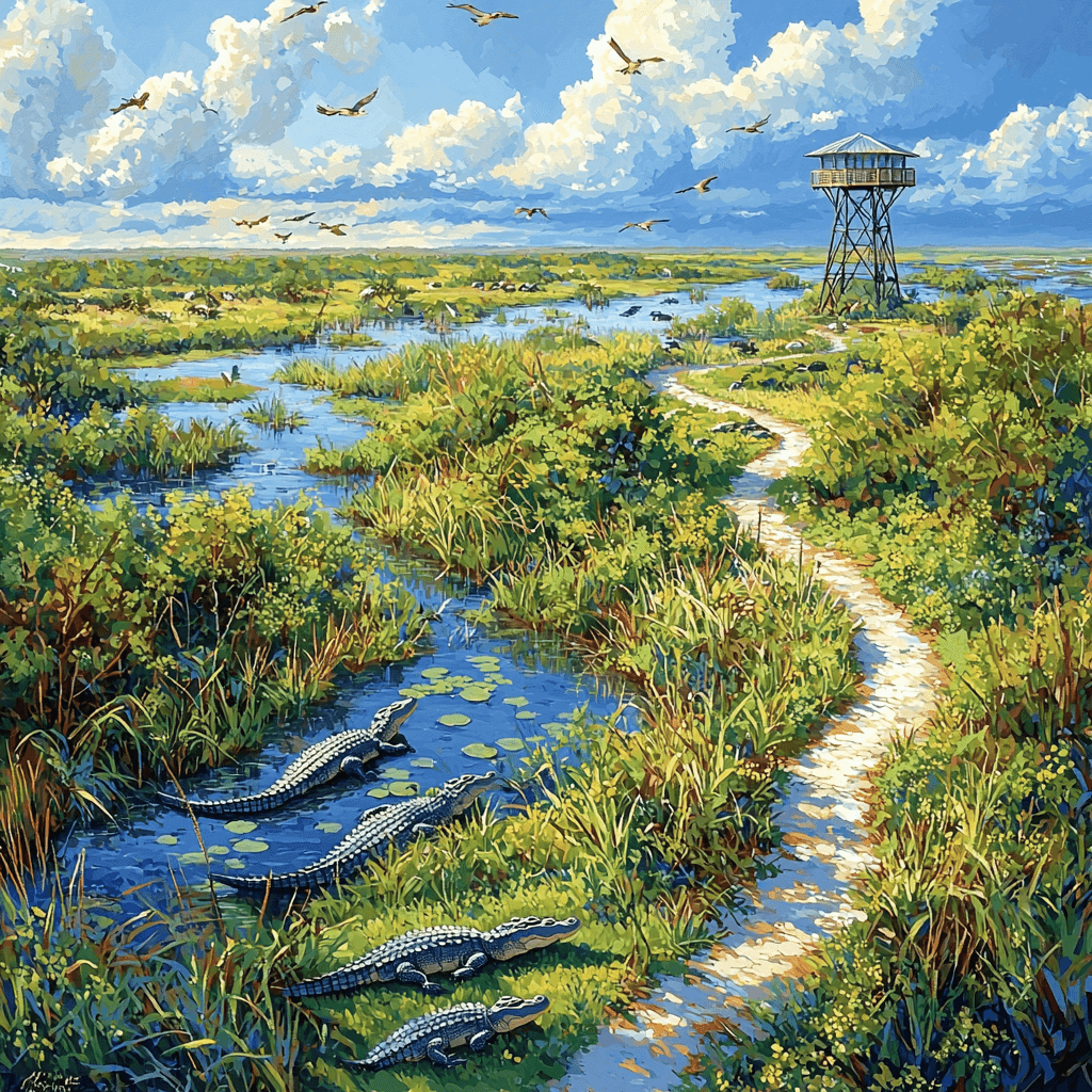 Shark Valley Numbered Painting Kits