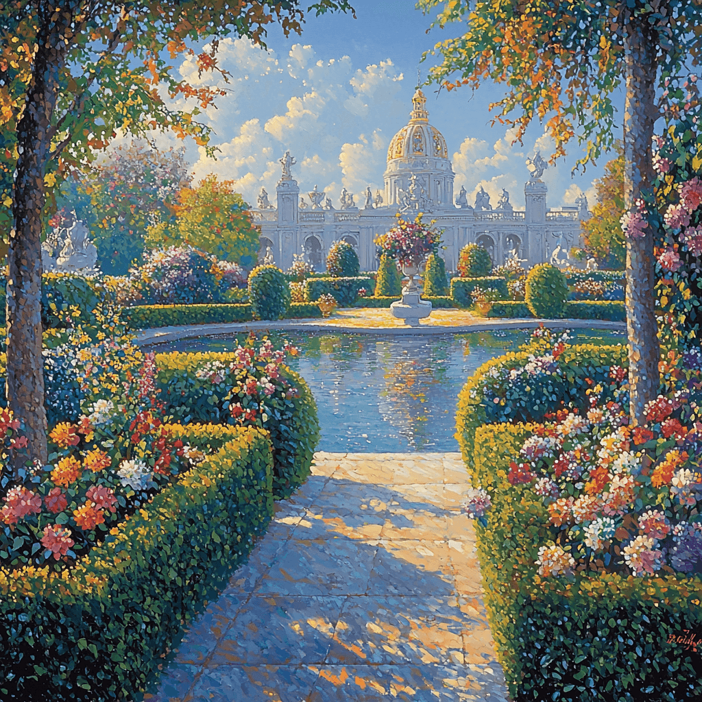 The Secret Garden - Paris Painting Number Kit