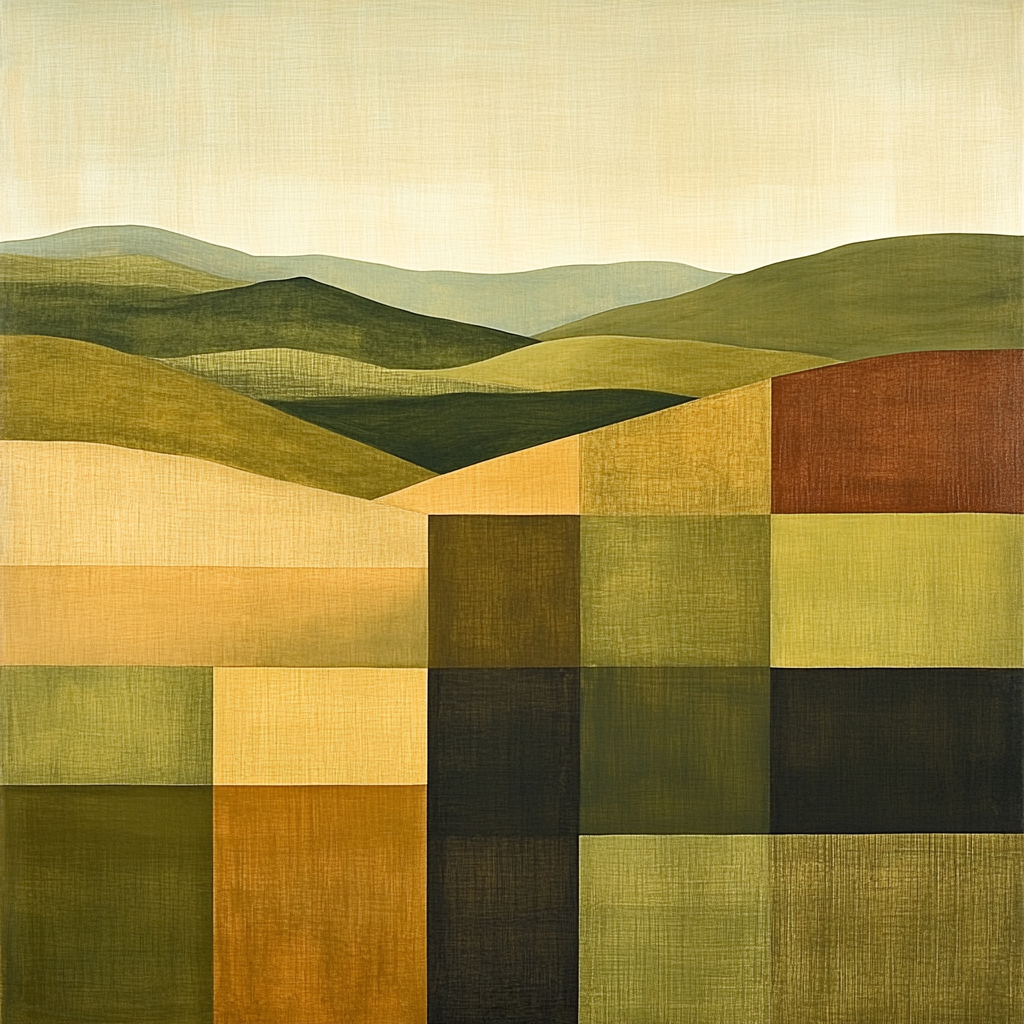 Mark Rothko Inspired Earthen Respite painting number kit