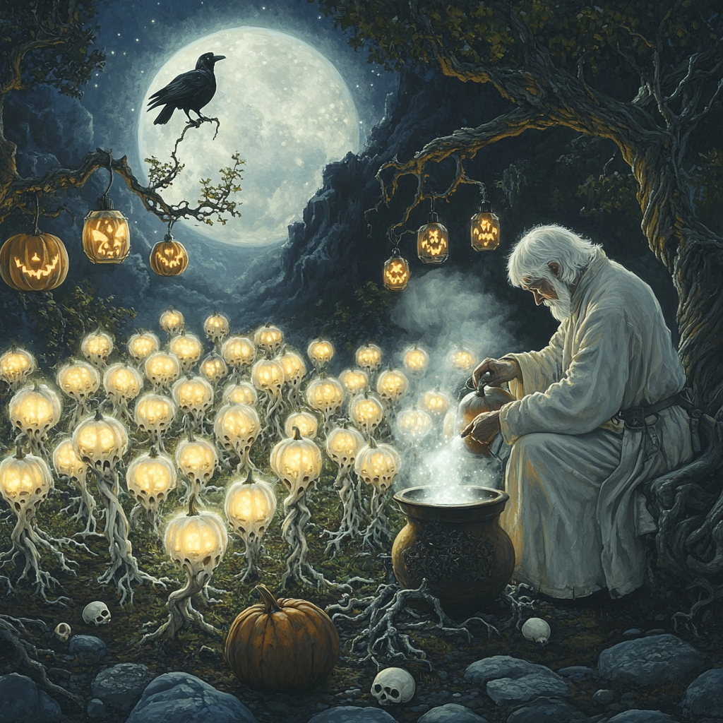 Bone Orchard Alchemist paint by number