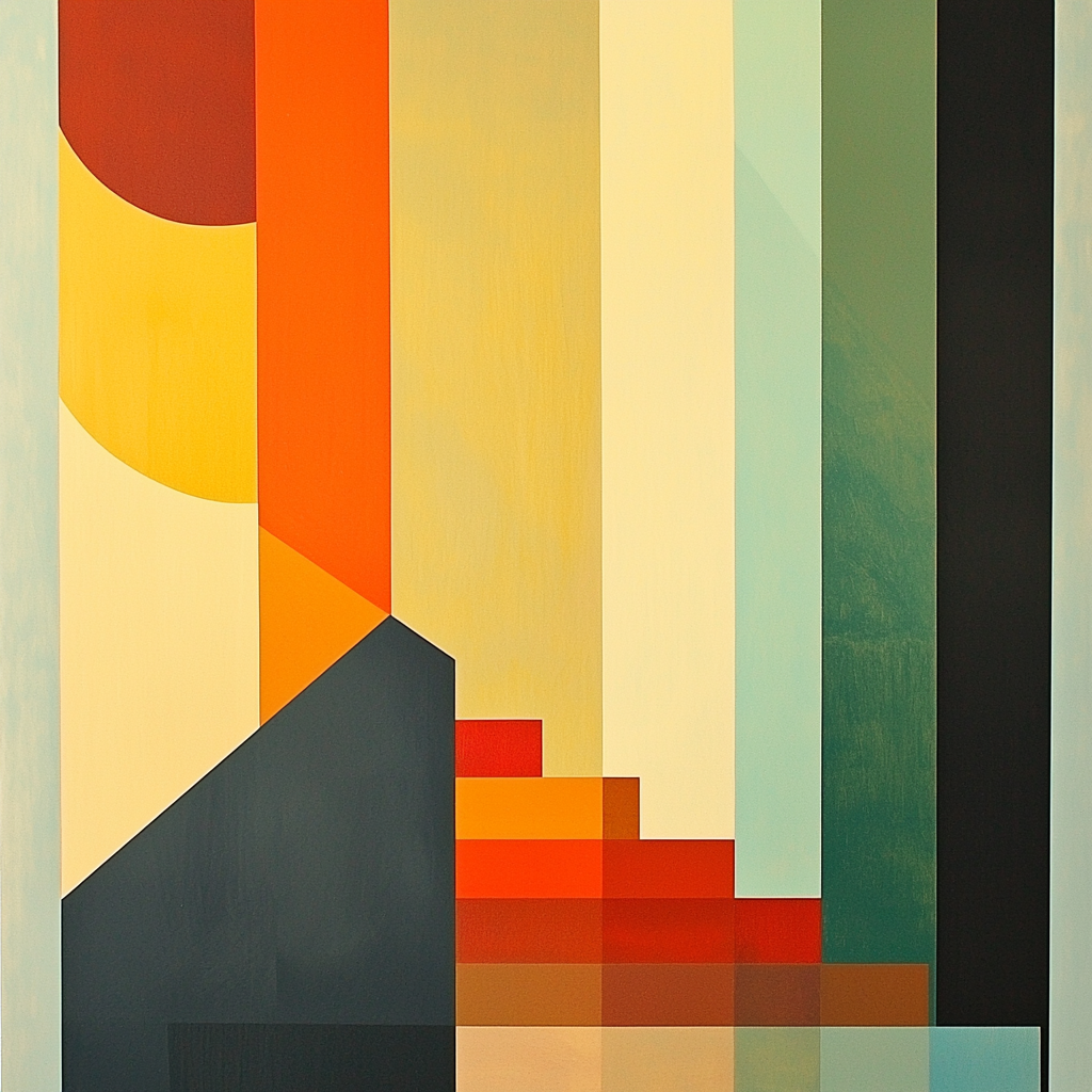 Kazimir Malevich Inspired Elements Of Abstraction Numbered Painting Kits