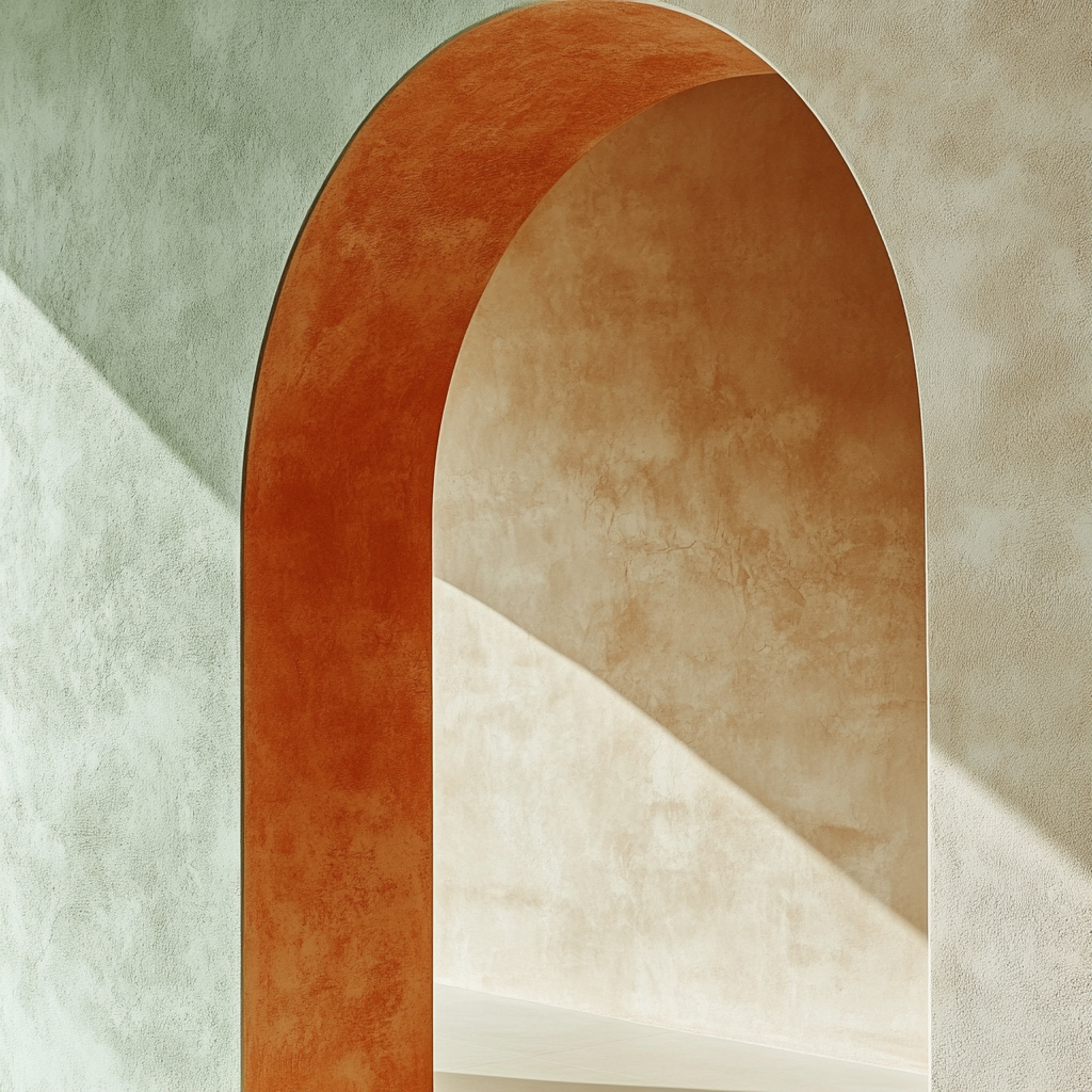 Georgia OKeeffe Inspired Desert Arch Numbered painting kits